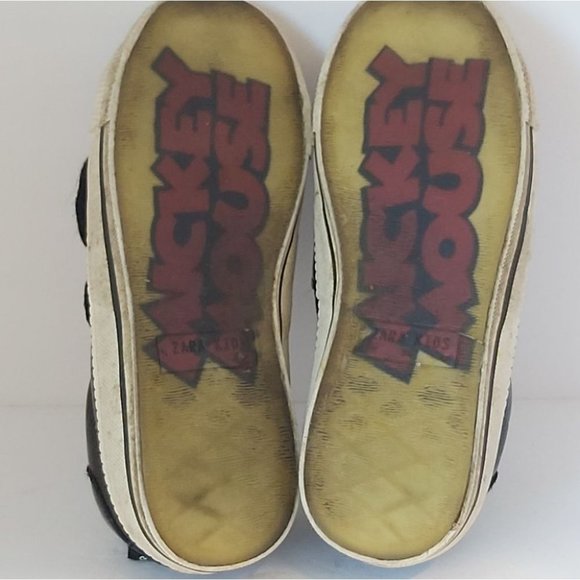 ZARA KIDS | DISNEY Mickey and Minnie Mouse Patent Sneakers Black EUR 38 US 7.5 - Picture 8 of 11